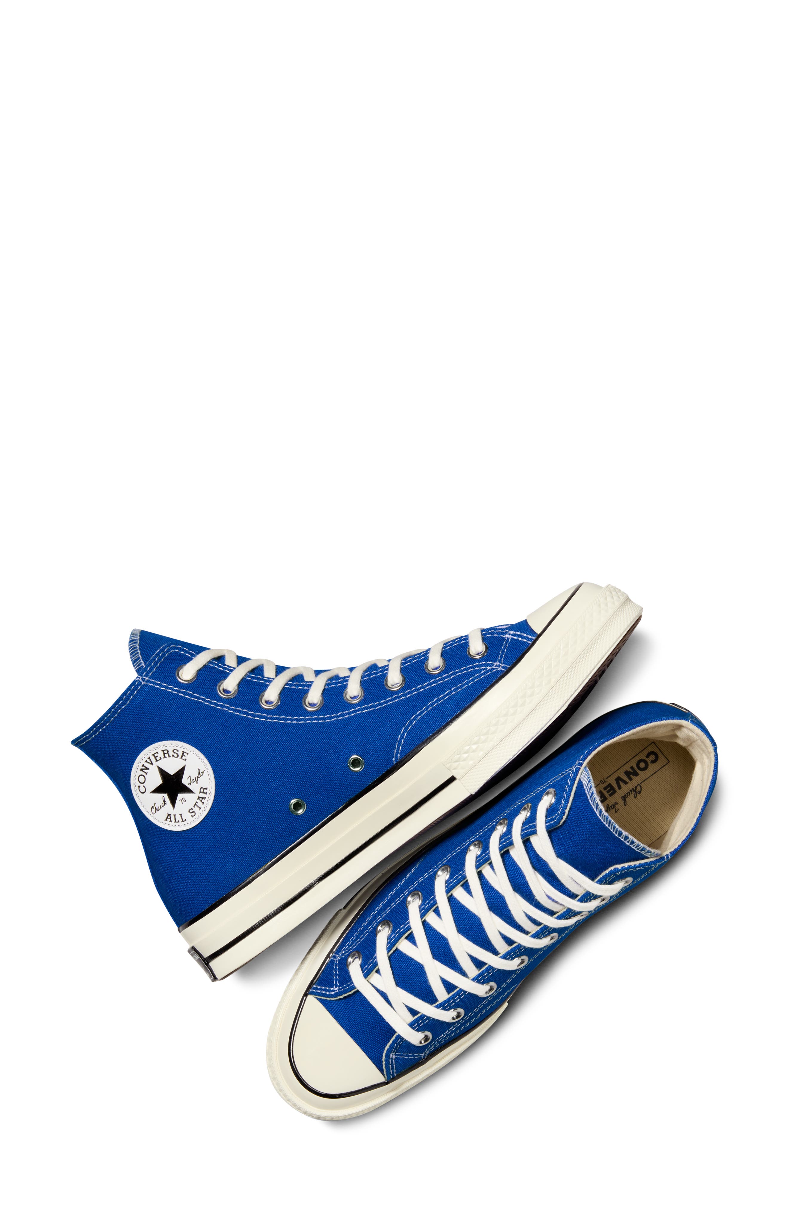 Chuck Taylor® All Star® 70 High Top Sneaker, Alternate, color, NICE BLUE/ BLACK/ EGRET