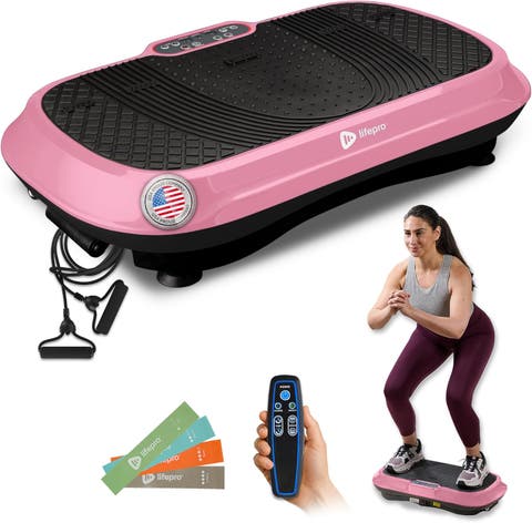 Waver Vibration Plate Exercise Machine Whole Body Vibrating Platform