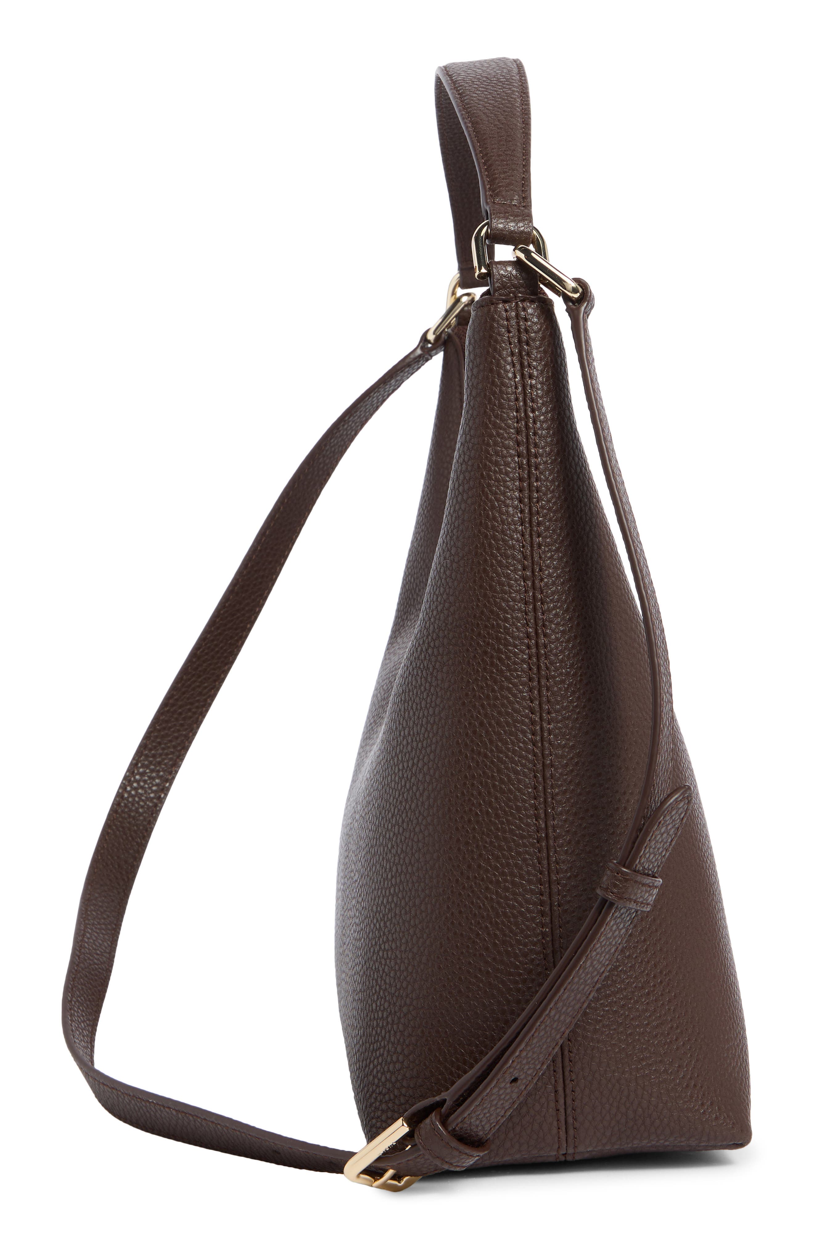 Furla Hecate Hobo Shoulder Bag, Alternate, color, Cioccolato
