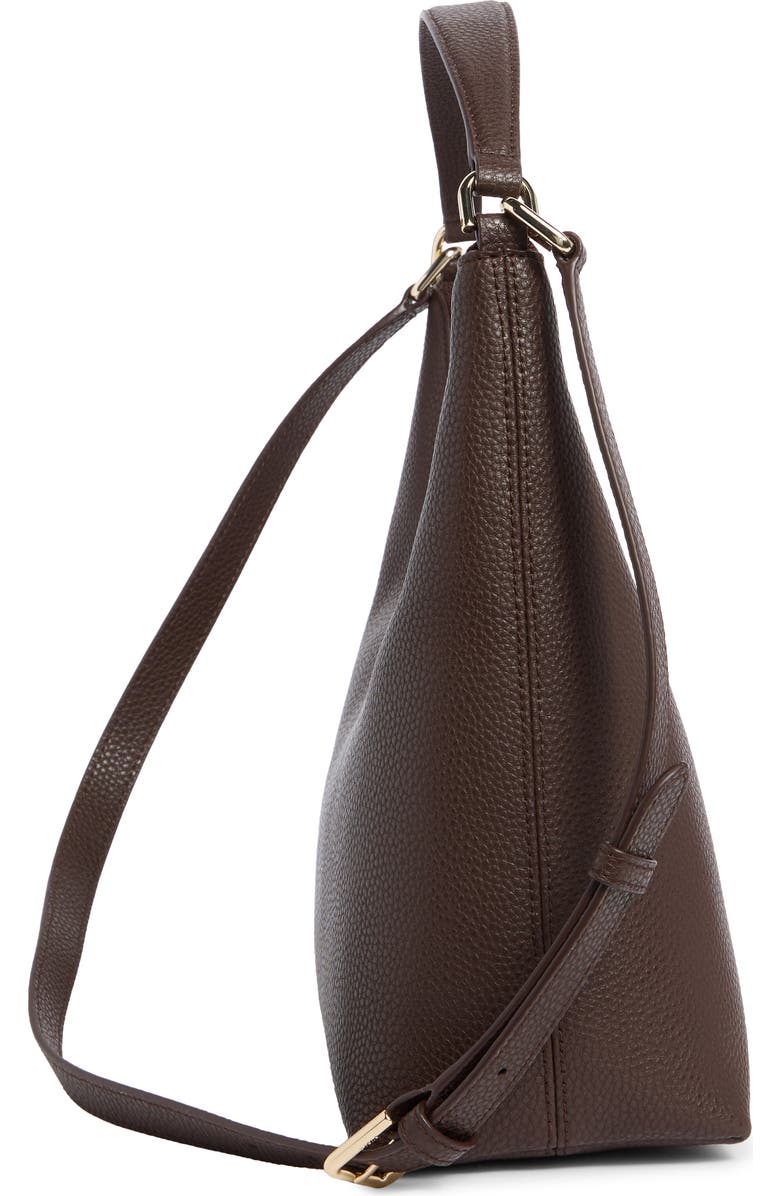 Furla Hecate Hobo Shoulder Bag, Alternate, color, Cioccolato