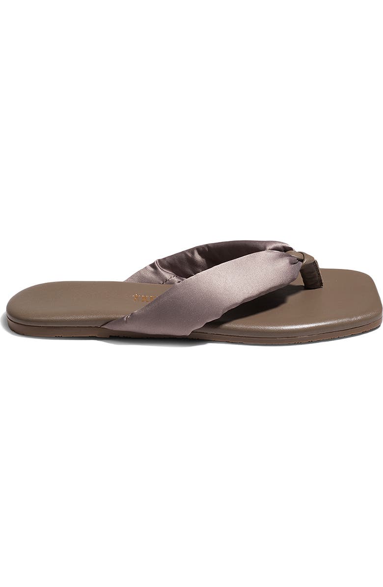 TKEES Lennon Flip Flop, Main, color, Pewter