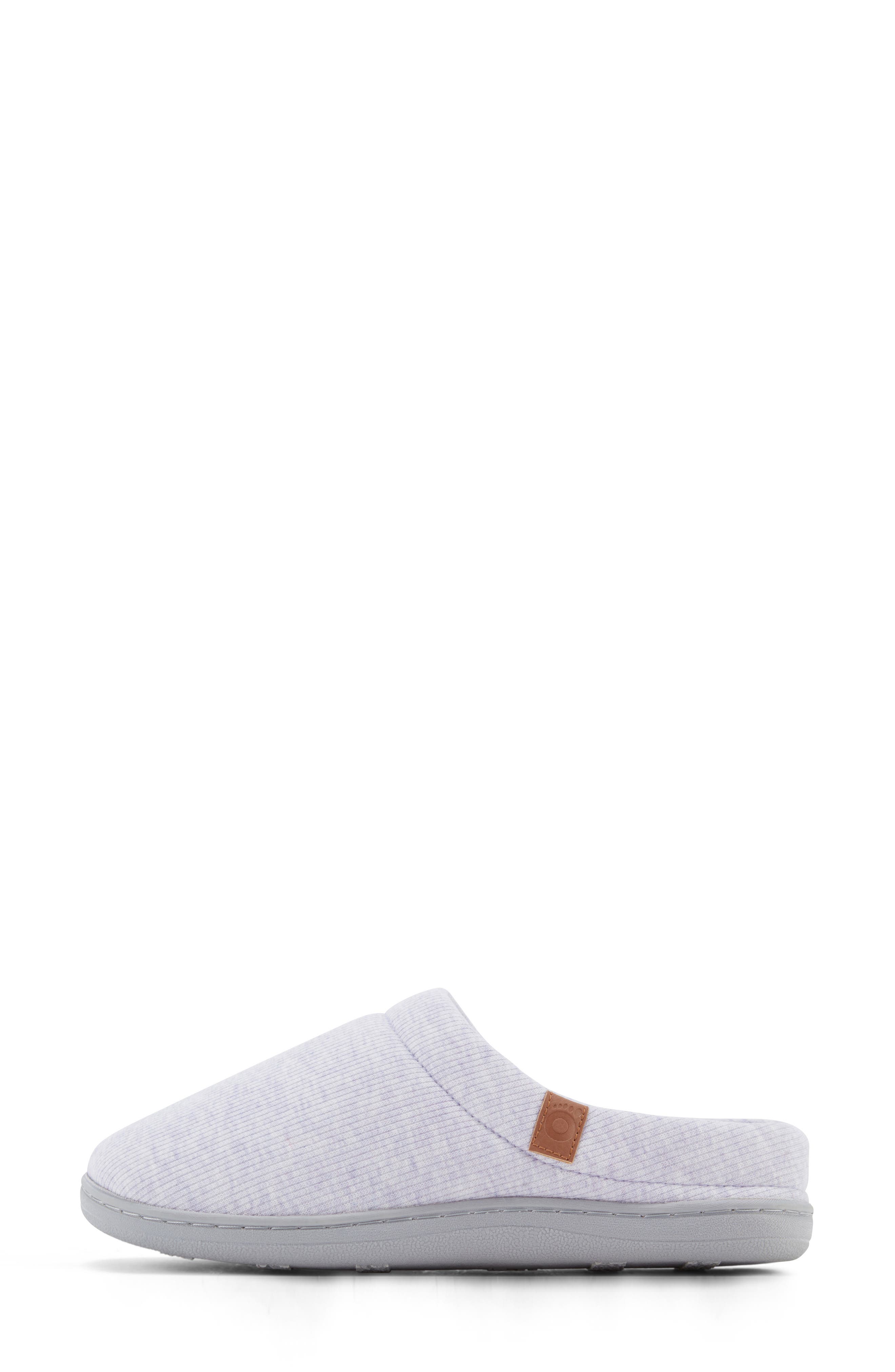 Sydney Ribbed Slipper, Alternate, color, LILAC