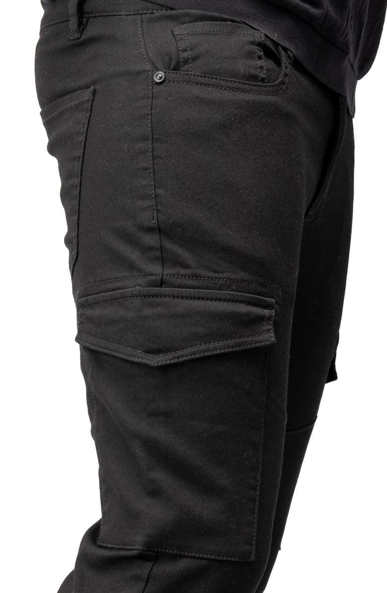 XRAY Commuter Cargo Chino Pants - 30-32" Inseam, Alternate, color, Black
