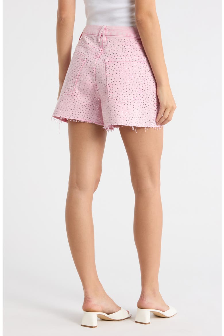 Good Girlfriend Denim Shorts, Alternate, color, MINERALROSEQUARTZ001