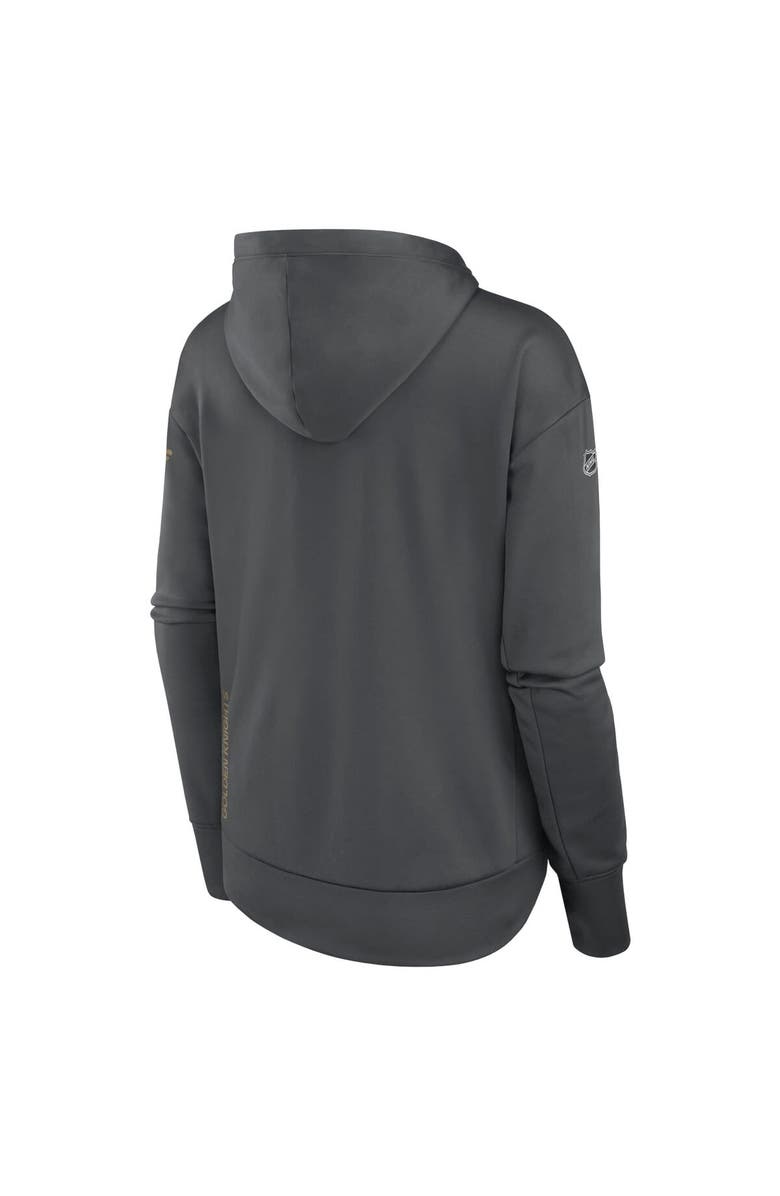 FANATICS Women's Fanatics Branded Gray Vegas Golden Knights Scuba Full-Zip Hoodie, Alternate, color,