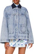 Avec Les Filles Oversized Denim Chore Jacket