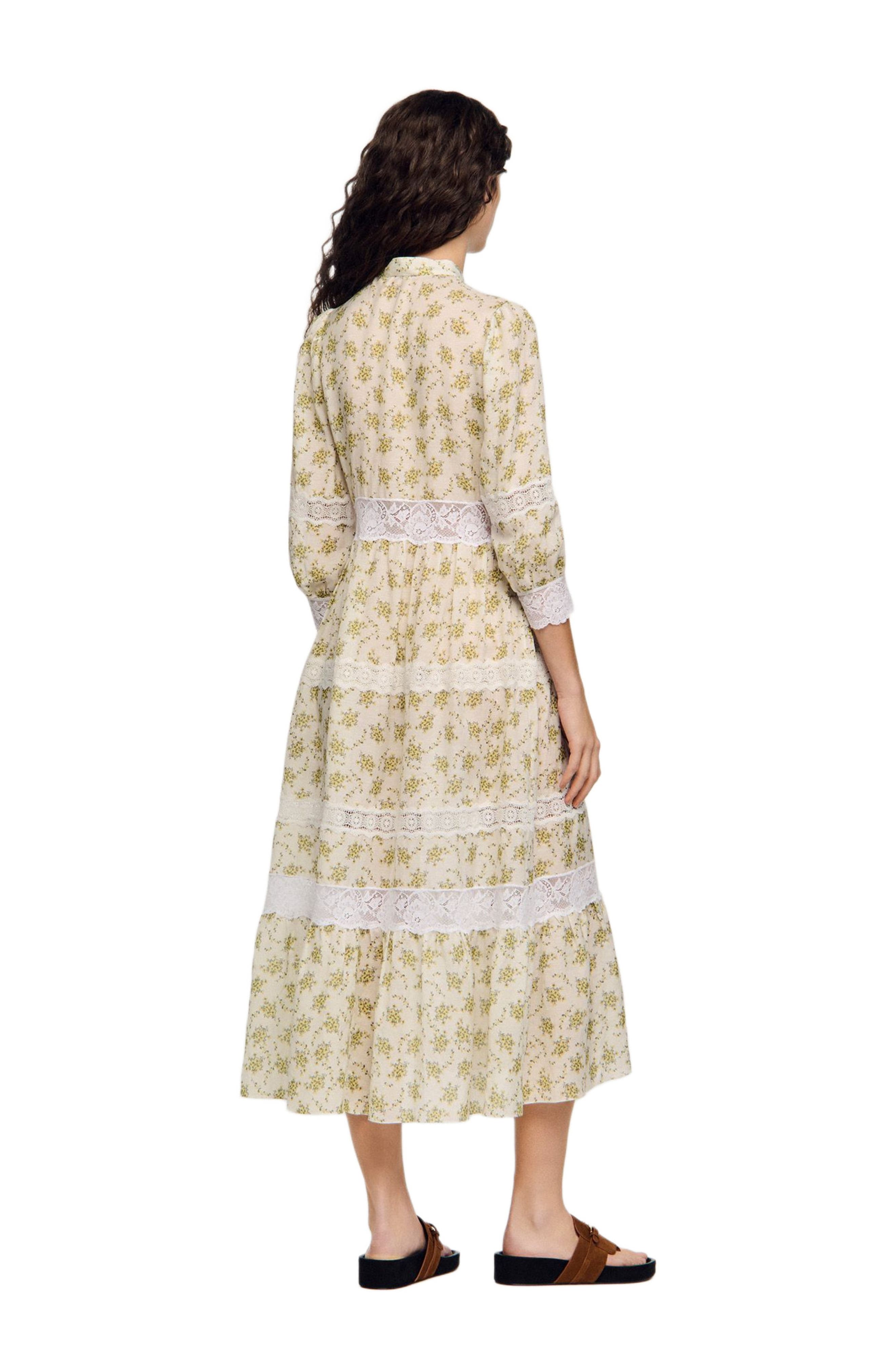 Floral lace maxi dress - image 2