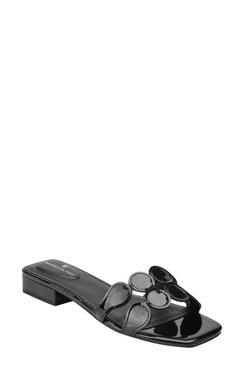 Mayla Square Toe Slide Sandal (Women)