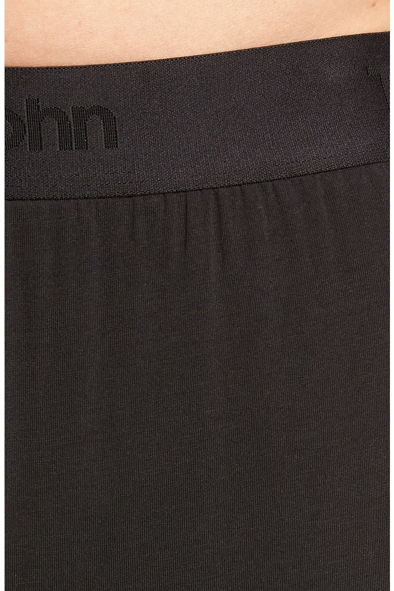 Second Skin Lounge Shorts, Alternate, color, BLACK