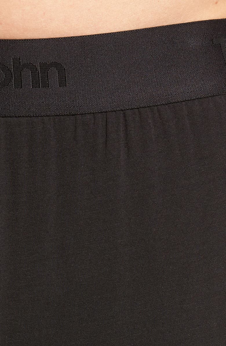 Tommy John Second Skin Lounge Shorts, Alternate, color, Black