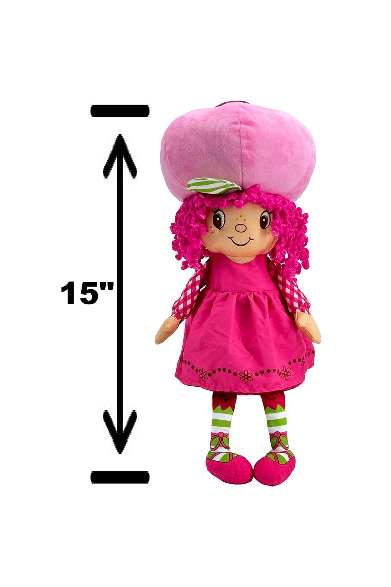 Pop n Flip 15 Inch Raspberry Torte Plush Doll, Alternate, color, Pink