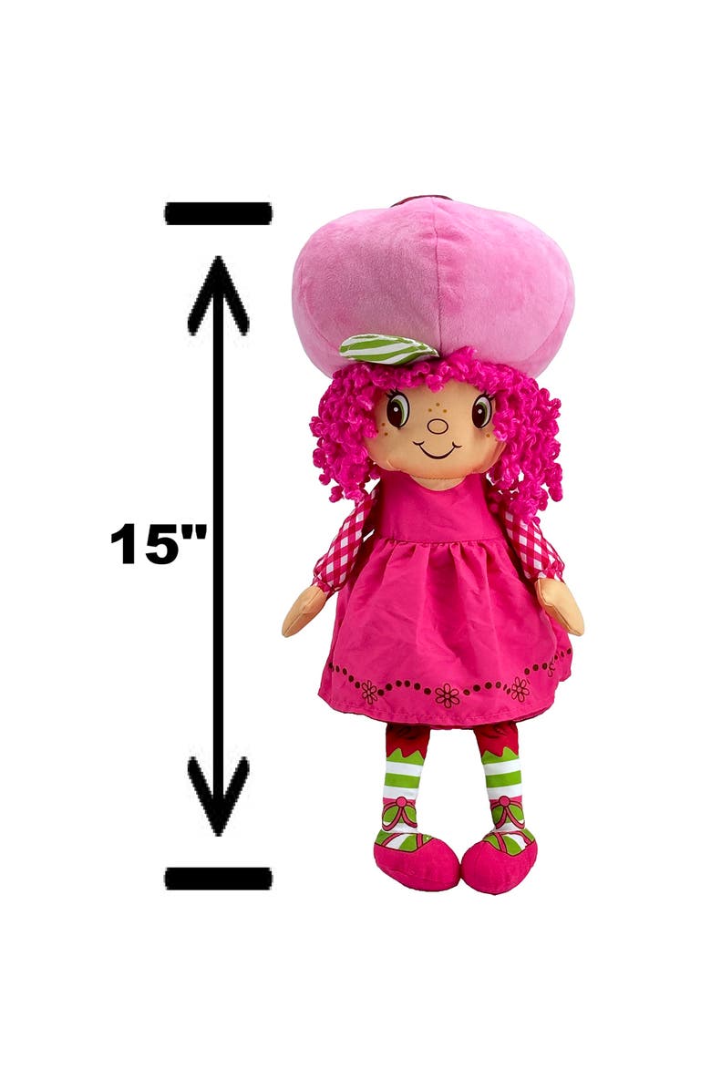 Strawberry Shortcake Pop n Flip 15 Inch Raspberry Torte Plush Doll, Alternate, color, Pink