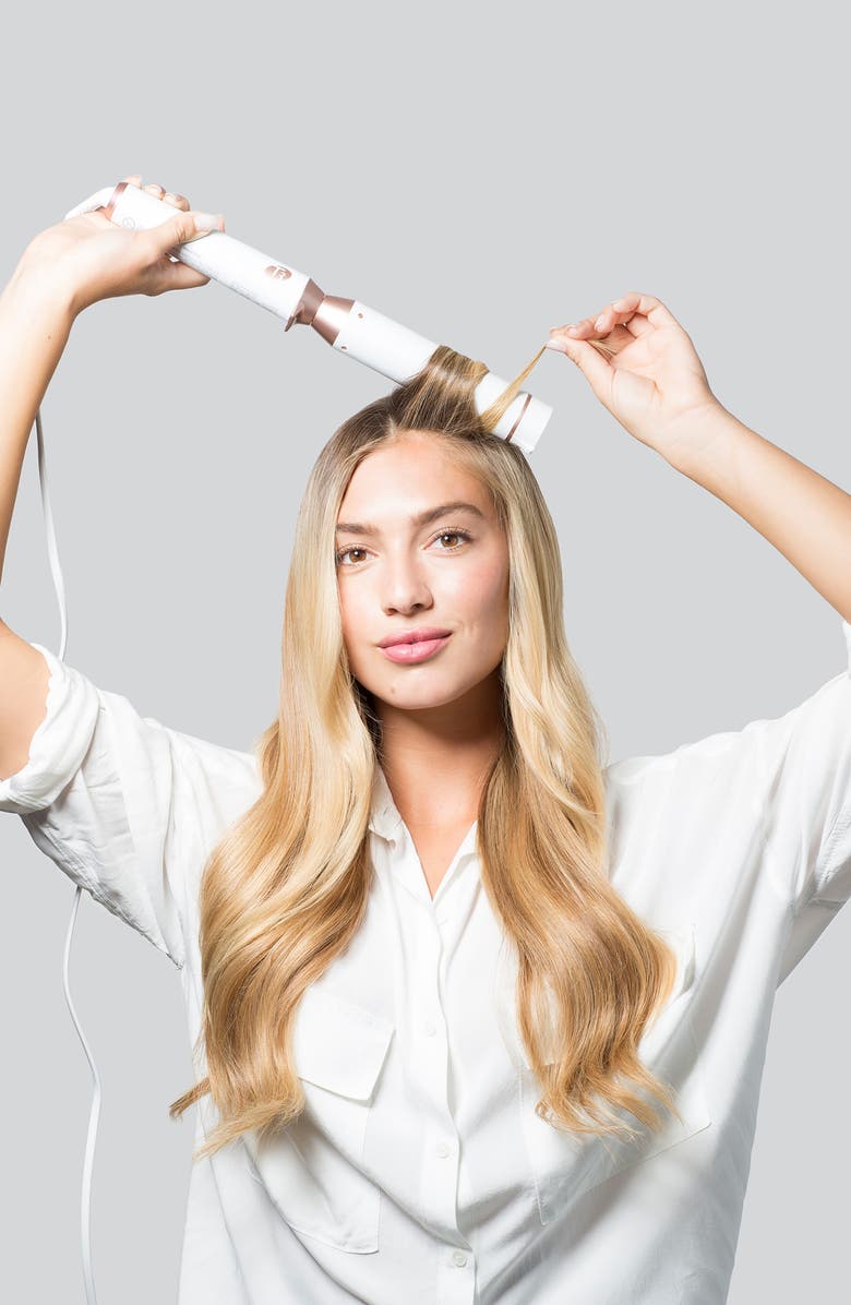 T3 Loose Waves 1.5-Inch Interchangeable Straight Barrel Curling Iron, Alternate, color,