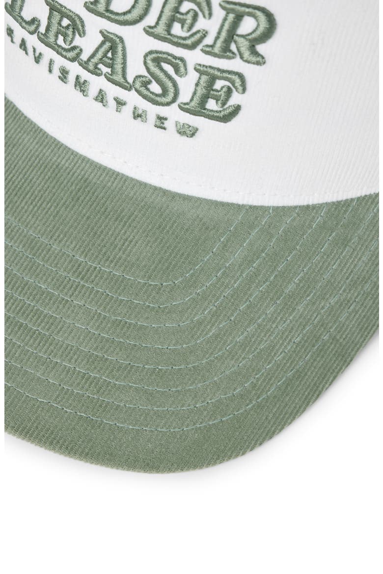 Louder Please Snapback Baseball Cap, Alternate, color, WHITE