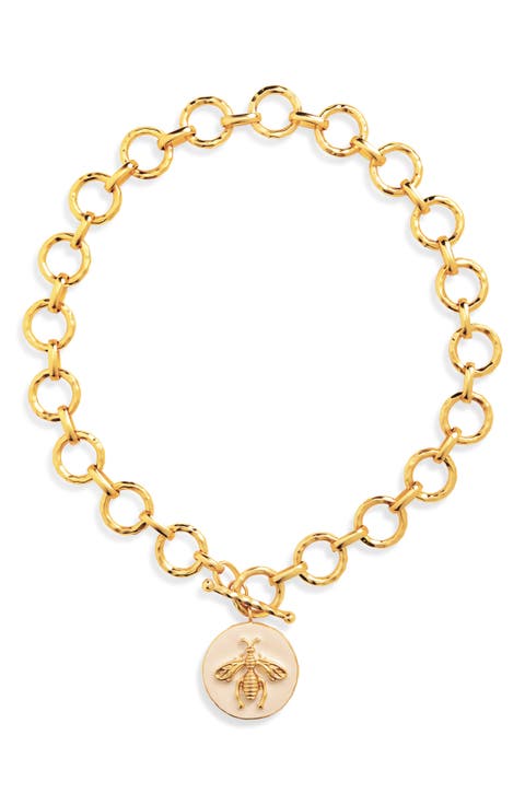 Queen Bee Pendant Necklace