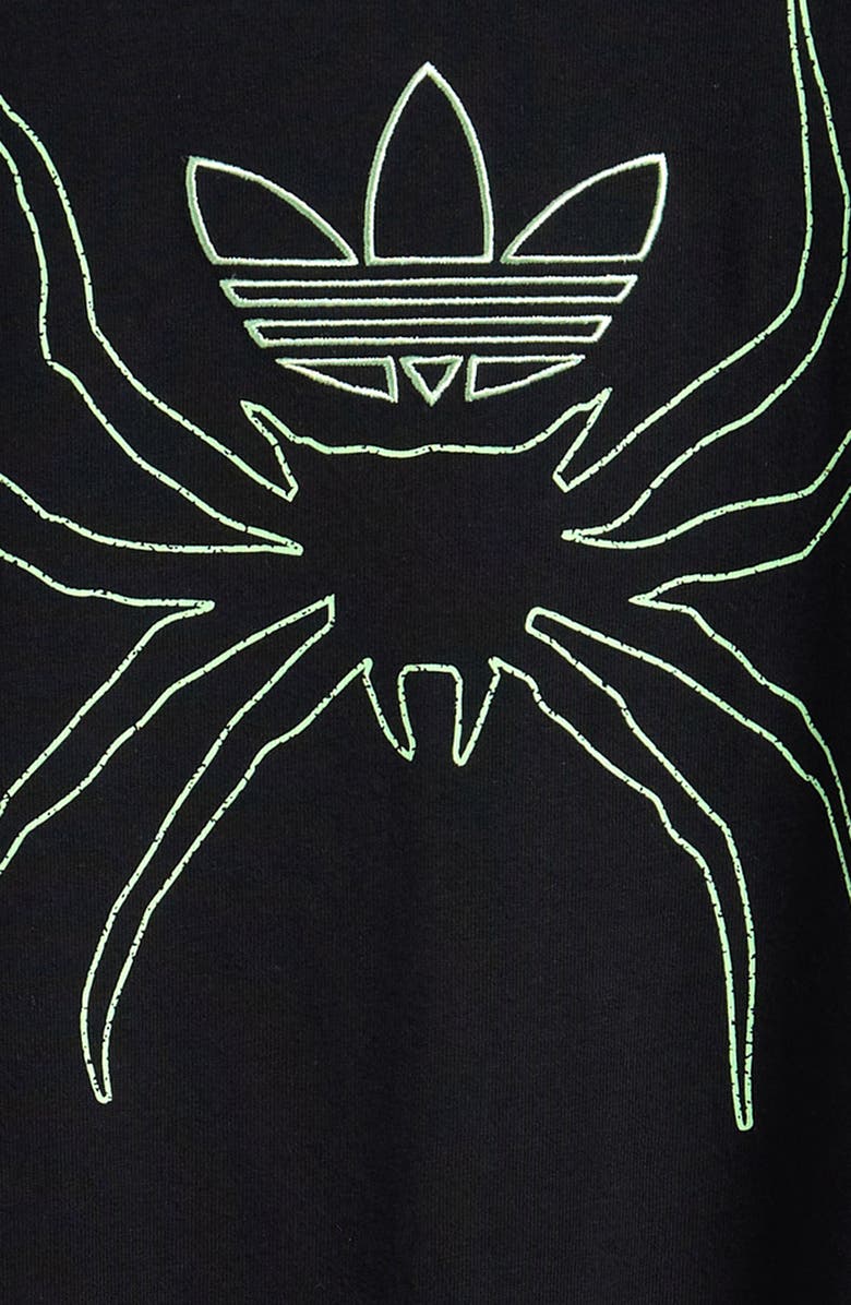 adidas Kids' Spider GSX Cotton Graphic T-Shirt, Alternate, color, Black
