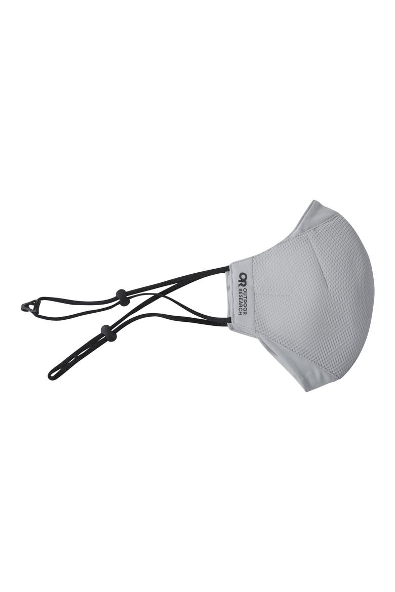 Adrenaline Adult Face Mask, Alternate, color, TITANIUM