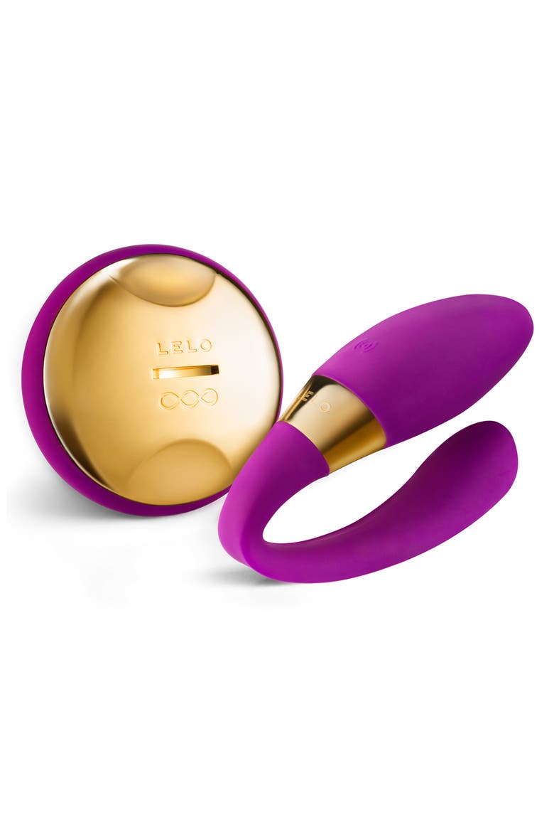 Tiani 24K Duo Vibrating Couples Massager, Main, color, DEEP ROSE