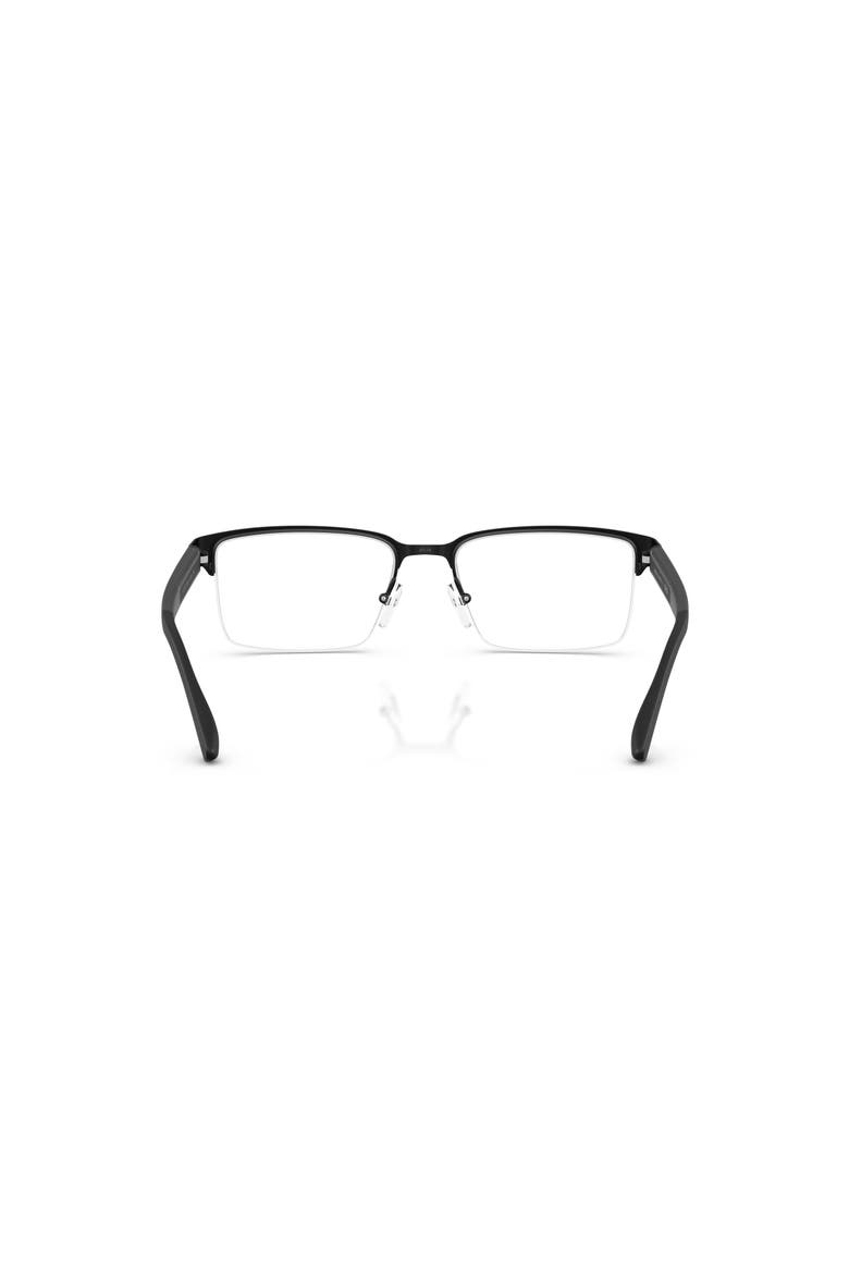 55mm Rectangle optical glasses, Alternate, color, Black