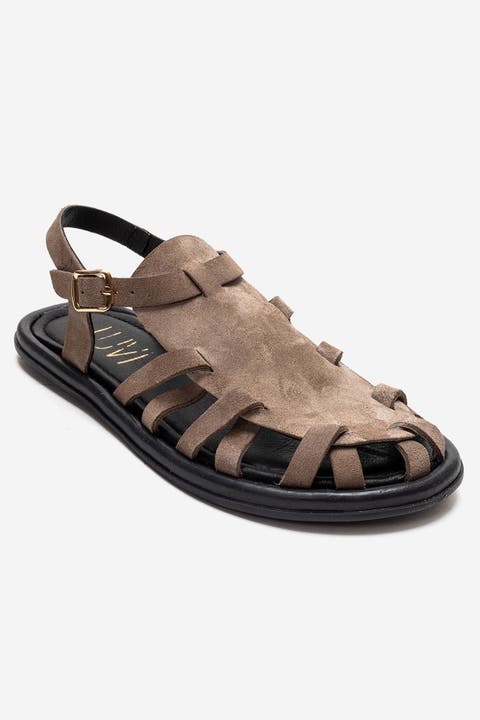 Alone Leather Gladiator Sandal