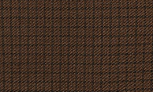 Acne Studios Inashy Check Stretch Wool Pencil Skirt In Brown