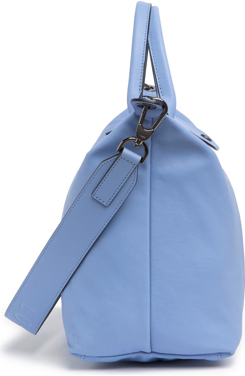 Longchamp Le Pliage Cuir Medium Tote Bag, Alternate, color,