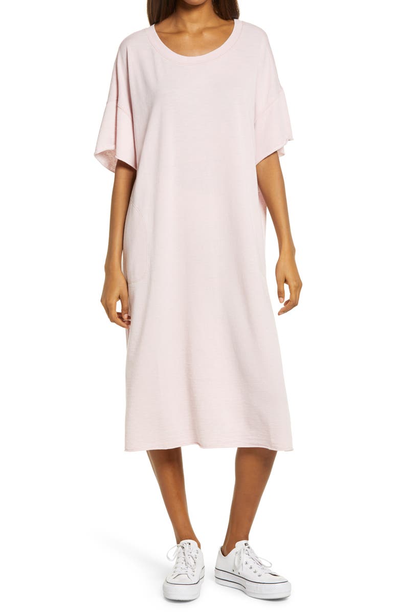 Free People Cozy Girl T-Shirt Dress, Main, color,