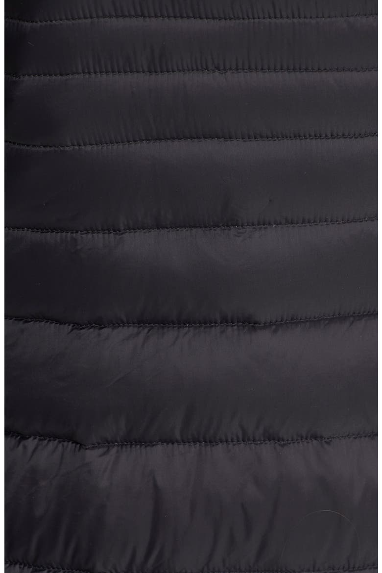 Packable Hooded Down Coat, Alternate, color, BLACK