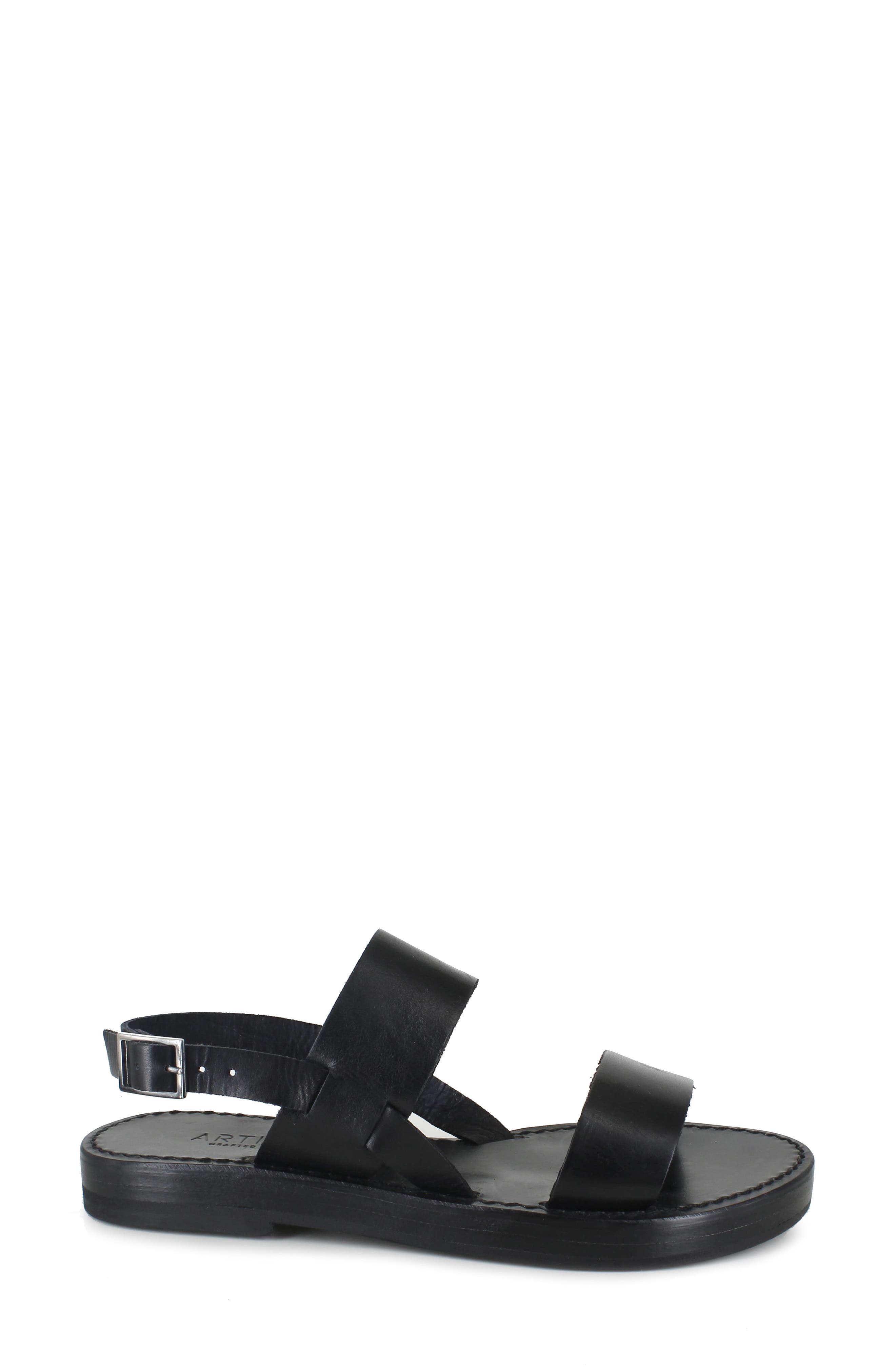 Artisan Crafted By Zigi Carmen Sandal, Alternate, color, Black