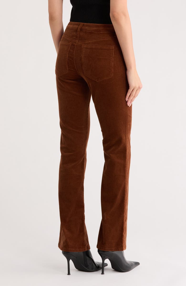 Sanctuary Braxton Corduroy Bootcut Pants, Alternate, color, Clove Brown