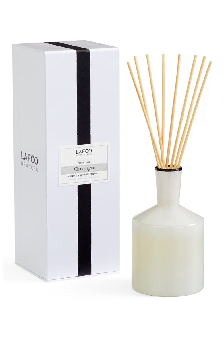 Champagne Classic Reed Diffuser, Alternate, color, WHITE