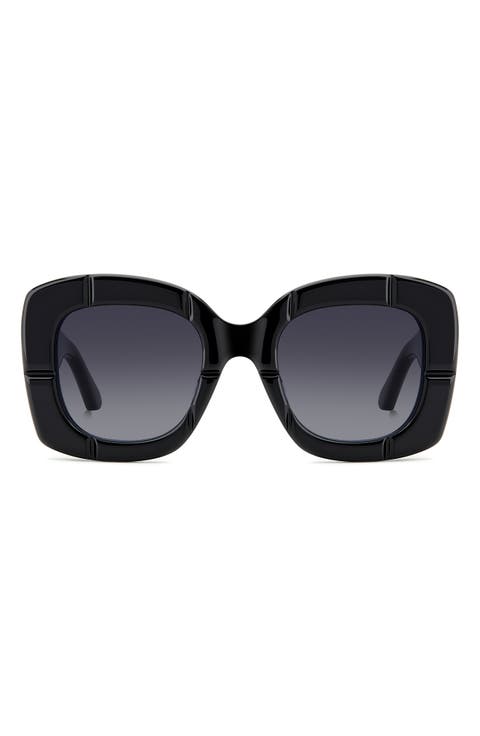 josey 50mm square sunglasses