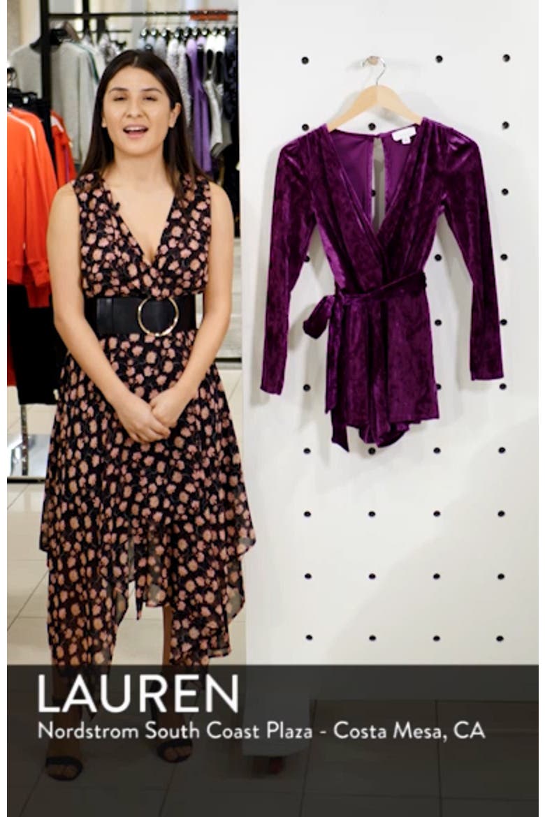 Velvet Wrap Romper video