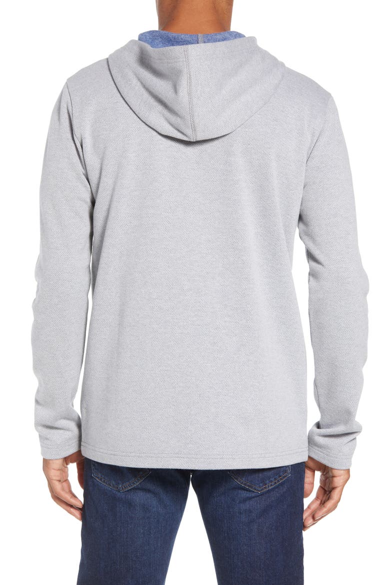 Travis Mathew Sainz Hoodie, Alternate, color, HEATHER GREY