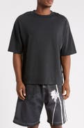 Palm Angels Crewneck Cotton T-Shirt