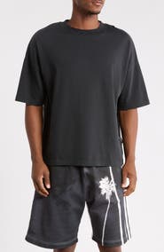 Palm Angels Crewneck Cotton T-Shirt