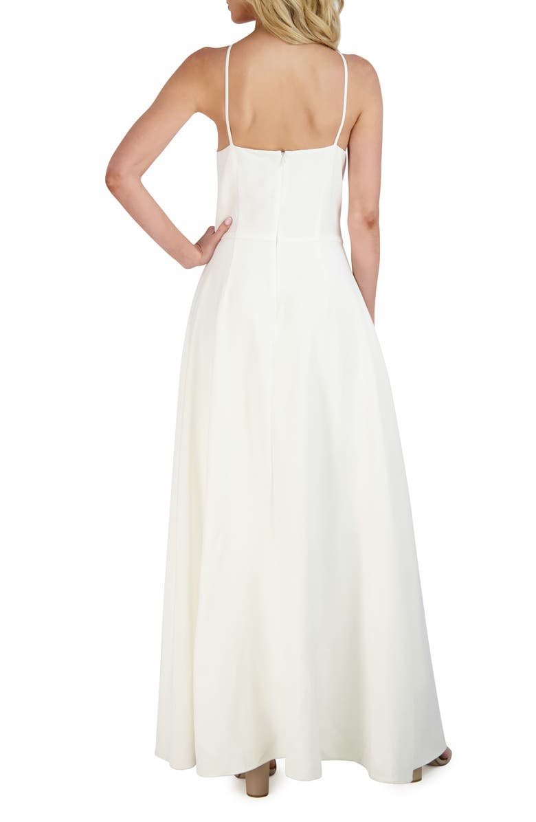 Julia Jordan Halter Walk-Through Jumpsuit, Alternate, color,