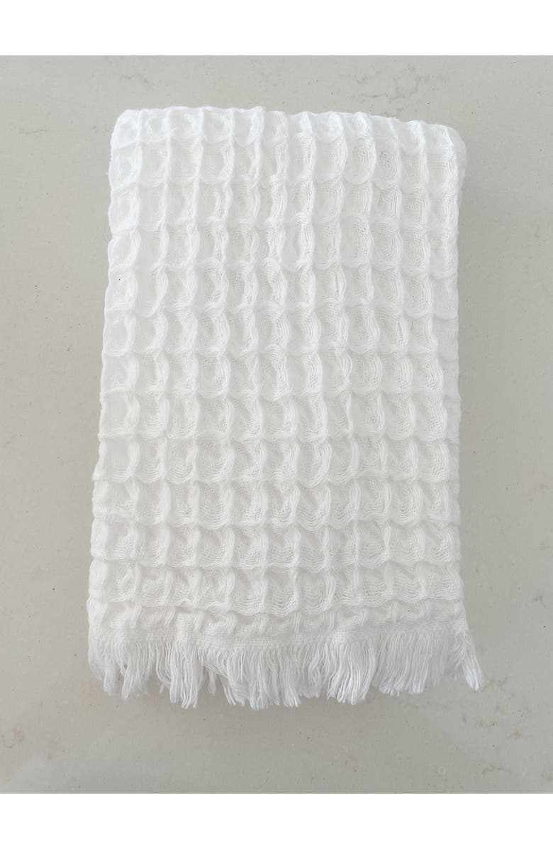 Anaya Turkish Cotton Waffle Hand Towel - Set of 2, Main, color, Light Green