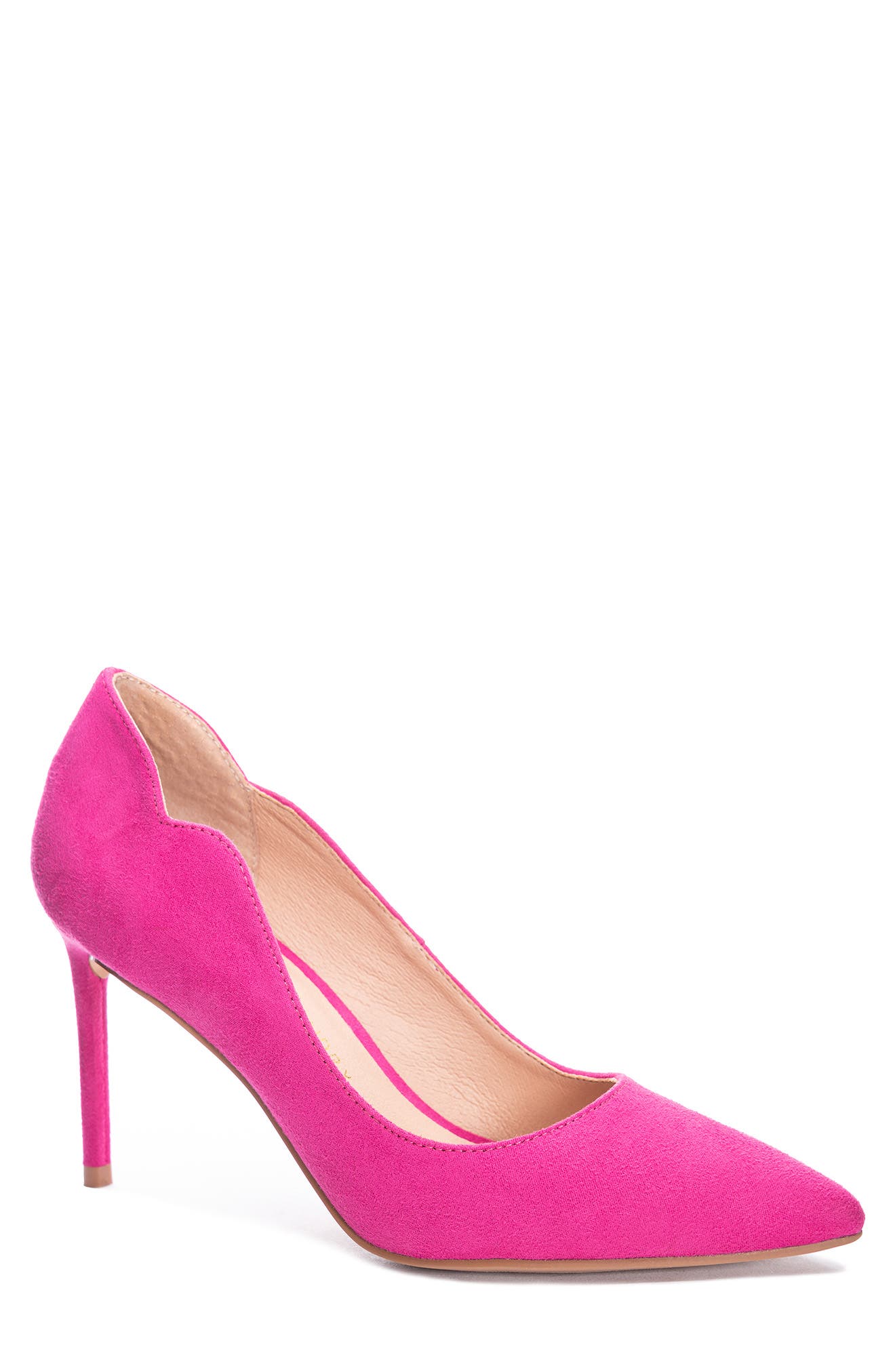 Rya Pointed Toe Pump, Main, color, FUCHSIA