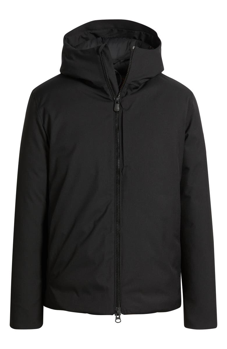 Save The Duck Barnaby Hooded Jacket, Alternate, color, Black