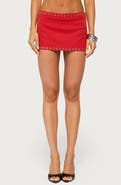 EDIKTED Chara Grommet Mini Skort