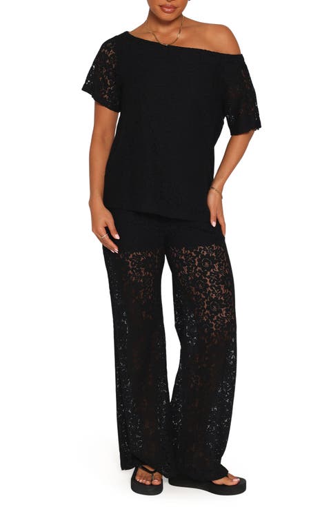 Tucker Lace Top and Pants Set