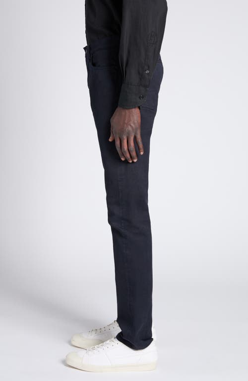 Tom Ford Clean Compact Twill Slim Fit Pants In Navy