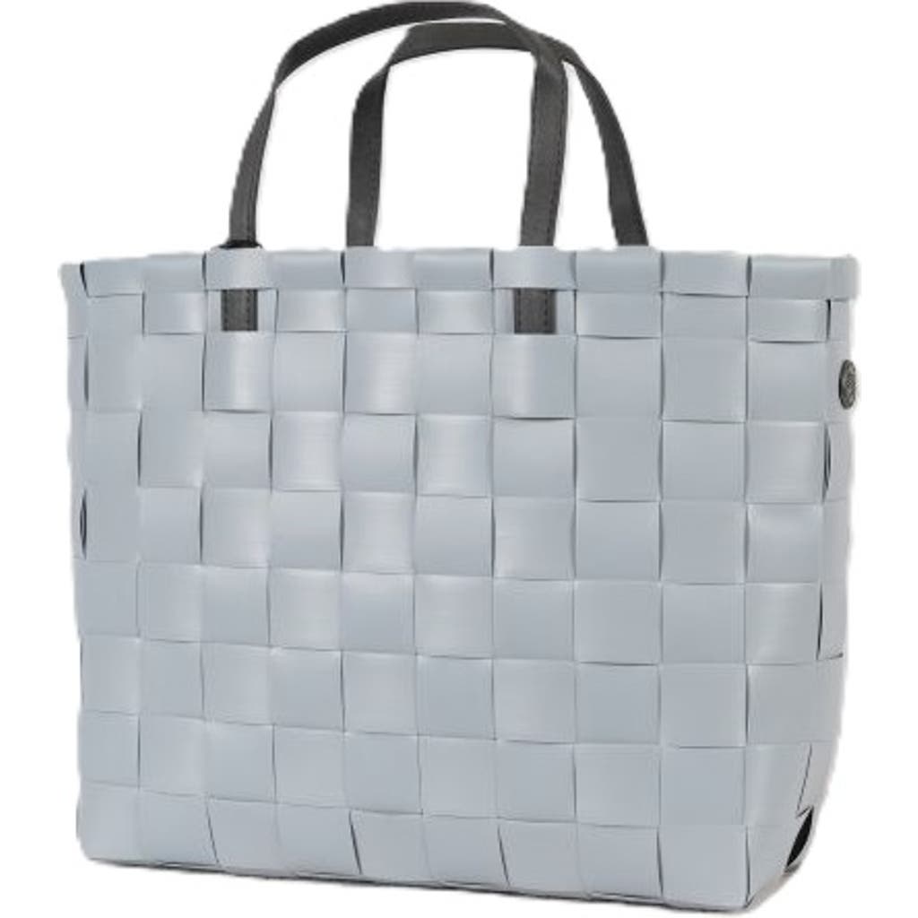 Shop Handed By Petite Recycled Plastic Handbag In Steel Grey