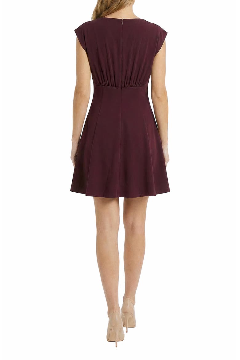 Extended Shoulder Minidress, Alternate, color, TAWNY PORT