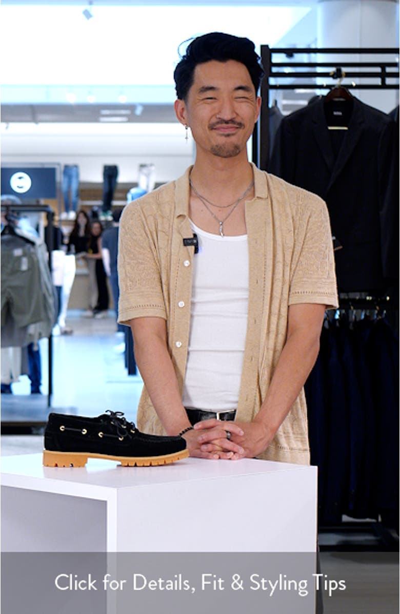 Suede Boat Shoe, sales video thumbnail