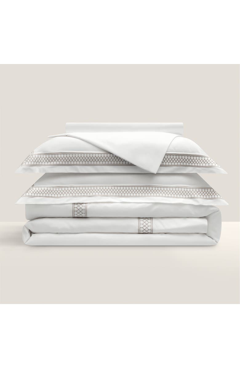 Togas Persephone flat sheet, Alternate, color, White