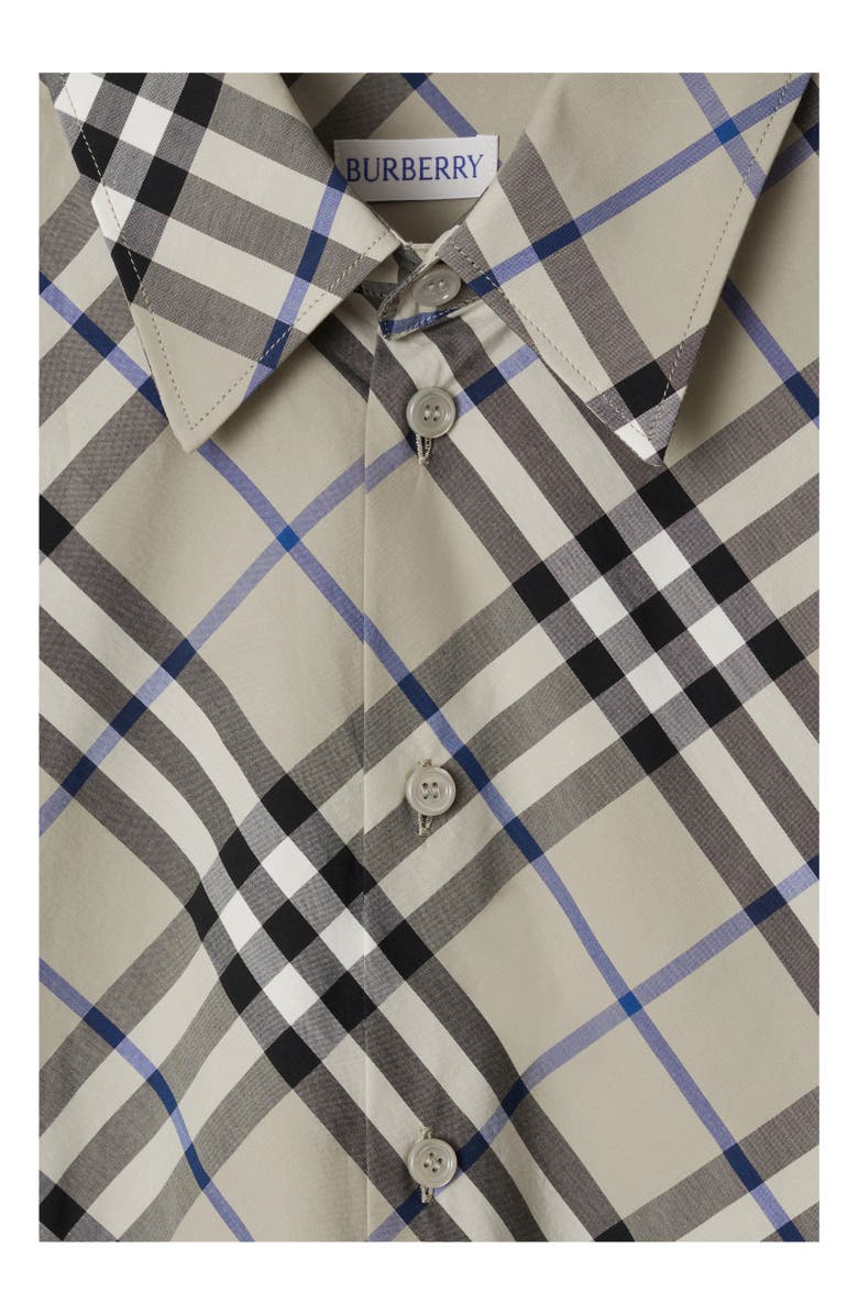 Burberry Relaxed Fit Check Cotton Shirt, Alternate, color, 