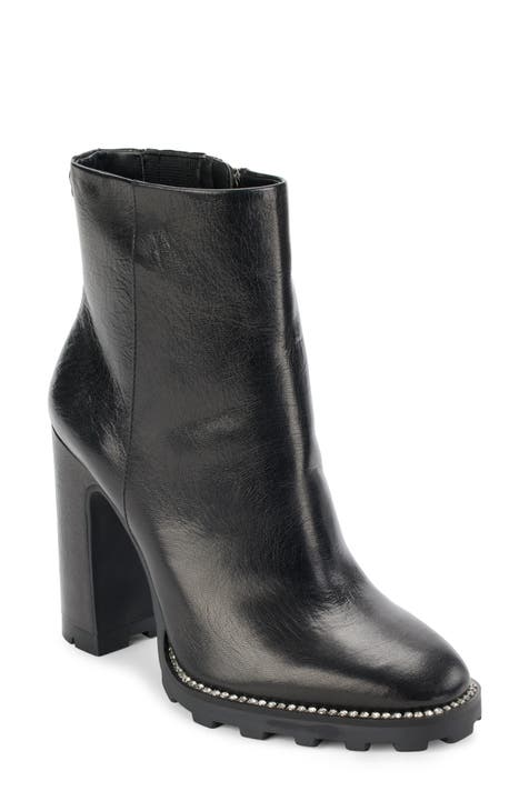 4 inch block heel boots hotsell