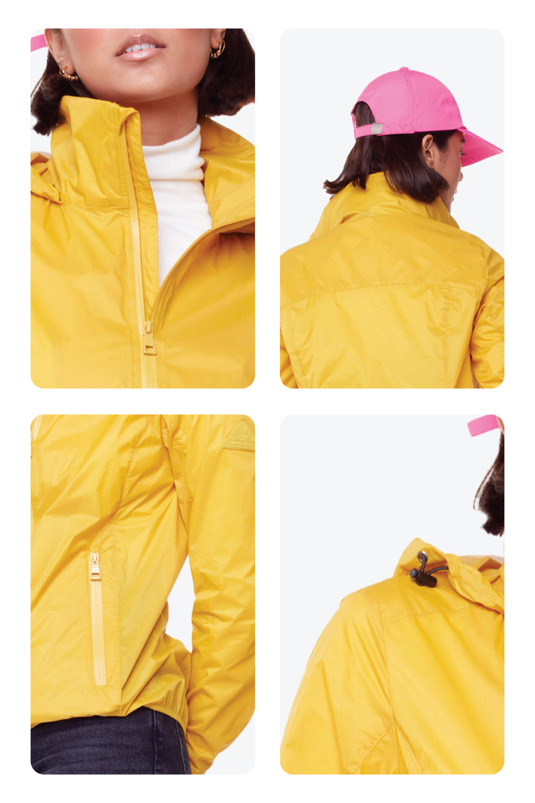 PELLY - Recycled Ultralight Windshell Jacket, Alternate, color, YELLOW